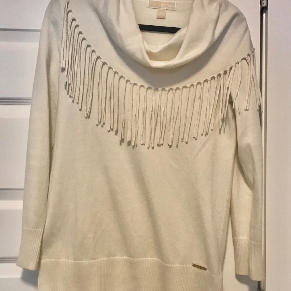 MICHAEL Michael Kors Fringe Sweater - Picture 3 of 7